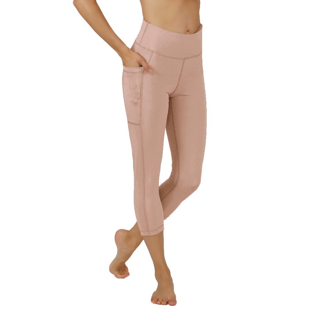 Yoga Capri Pants with Pockets